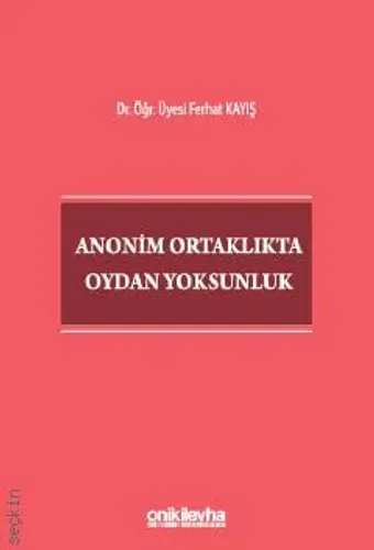 Anonim Ortaklıkta Oydan Yoksunluk