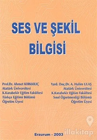Ses ve Şekil Bilgisi