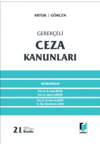 Gerekçeli Ceza Kanunları