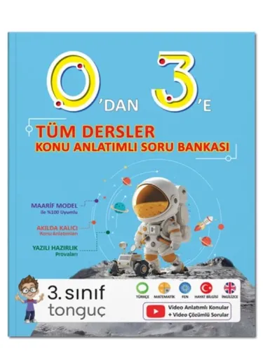 TONGUÇ 0 DAN 3 E Konu Anlatımlı Soru Bankası