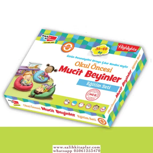 Okul Öncesi Mucit Beyinler Eğitim Seti 36-48 Ay