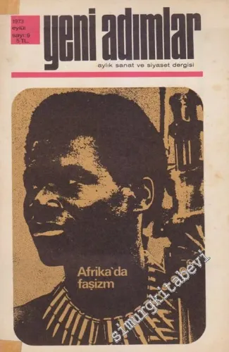 Yeni Adımlar Aylık Sanat ve Siyaset Dergisi - Dosya: Kapitalizmin Analizi: Abidin Nesimi - Sayı: 9      Eylül