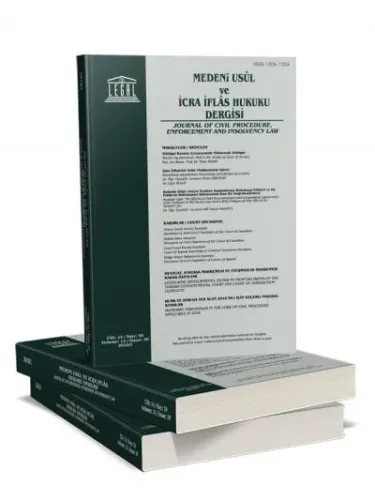 Legal Medeni Usul ve İcra İflas Hukuku Dergisi ( 2020 Yılı Aboneliği ) ( 3 Sayı )