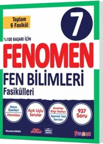 Fenomen 7. Sınıf Fen Bilimleri Fasikülleri