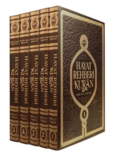 Hayat Rehberi Kur’an Konulu Tefsir 5 Cilt (Orta Boy)