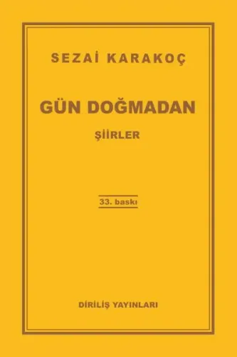 Gün Doğmadan