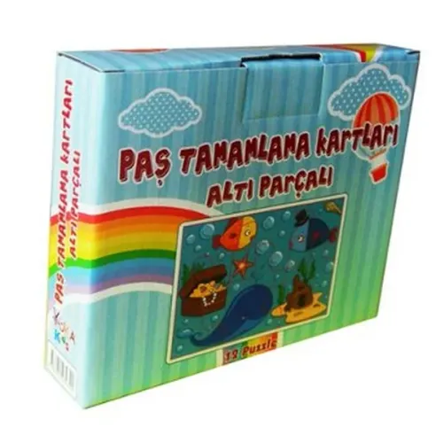Paş Tamamlama Kartları (Altı Parça)