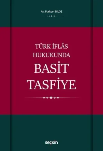 Türk İflas Hukukunda Basit Tasfiye