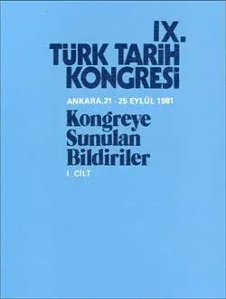 Türk Tarih Kongresi 9/1