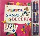 Eğlenceli Sanat ve Beceri Pembe Kitap (6 Yaş - Kalemli)
