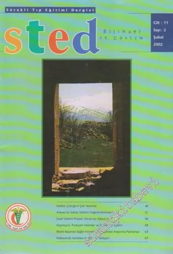 Sted Sürekli Tıp Eğitimi Dergisi - Bilimsel Ve Dostça - 2  11    Şubat