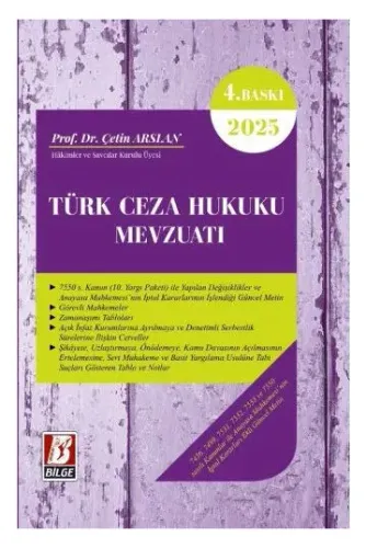 Türk Ceza Hukuku Mevzuatı