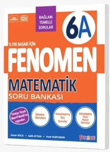 FENOMEN 6 MATEMATİK (A) SORU BANKASI