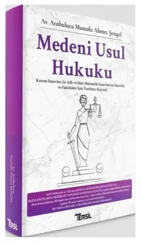 Medeni Usul Hukuku Mustafa Ahmet Şengel