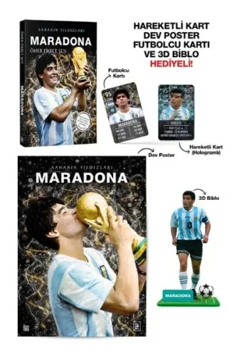 Maradona - Sahanın Yıldızları Maradona - Sahanın Yıldızları Parodi Yayınları 9786256588127