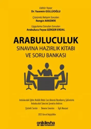 Arabuluculuk Sınavına Hazırlık Kitabı ve Soru Bankası