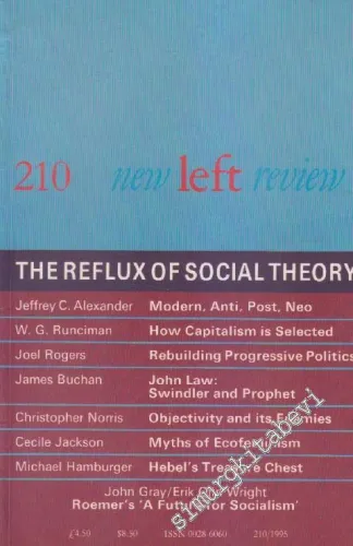 New Left Review - Case: The Reflux Of Social Theory - Sayı: 210      March - April  1995