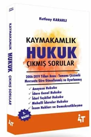 Kaymakamlık Hukuk Çıkmış Sorular