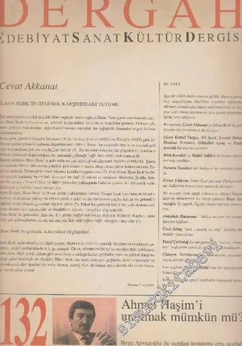 Dergâh: Aylık Edebiyat Sanat Kültür Dergisi - Sayı: 132    12  Şubat