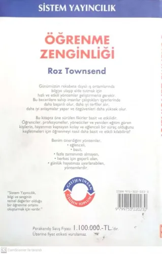 Öğrenme Zenginliği Roz Townsend Sistem Yayıncılık
