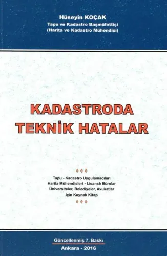 Kadastroda Teknik Hatalar