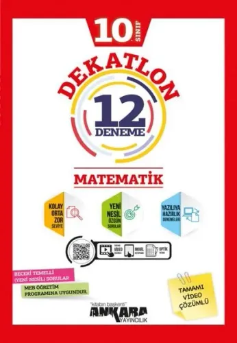 10. Sınıf Dekatlon Matematik 12 Deneme