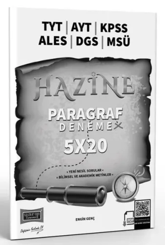 TYT AYT KPSS ALES DGS MSÜ Hazine Paragraf 5x20 Deneme Sınavı