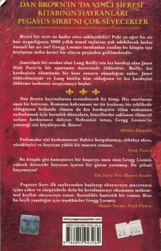 Pegasus Sırrı Gregg Loomis Pegasus Yayıncılık %44 indirimli