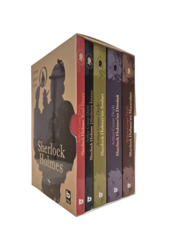 Sherlock Holmes Serisi (5 Kitap - Kutulu Set) Arthur Conan Doyle