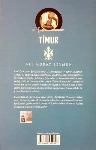 Timur Ali Murat Seymen Mavi Çatı Yayınları