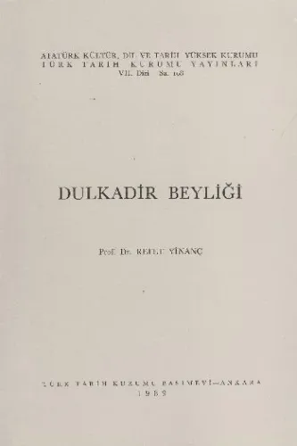 Dulkadir Beyliği %17 indirimli Refet Yinanç Dulkadir Beyliği %17 indirimli Refet Yinanç