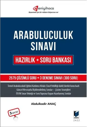 Arabuluculuk Sınavı Hazırlık + Soru Bankası 2022
