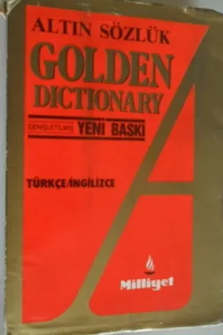 Altın Sözlük Golden Dıctıonary Türkçe-İngilizce