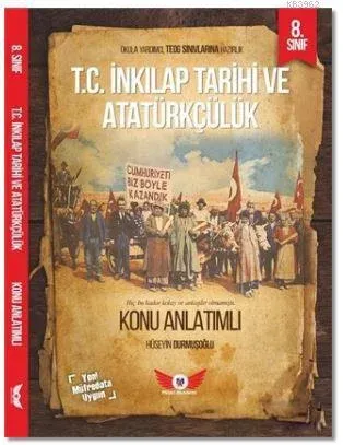 8. Sınıf T.C İnkılap Tarihi ve Atatürkçülük Konu Anlatımlı