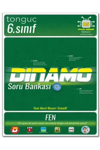 Tonguç Akademi 6. Sınıf Fen Bilimleri Dinamo Soru Bankası