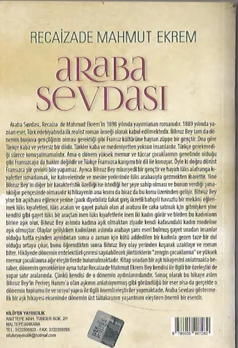 Araba Sevdası Recaizade Mahmut Ekrem Nilüfer %45 indirimli