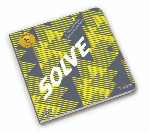 Solve 6+ Yaş;IQ Dikkat ve Yetenek Geliştiren Kitaplar Serisi