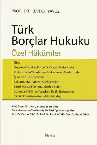 Türk Borçlar Hukuku