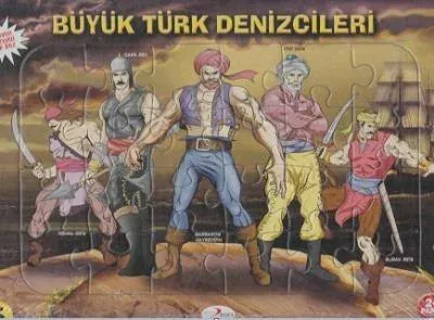 Büyük Türk Denizcileri 24 Parça Puzzle (Ajans 2023)