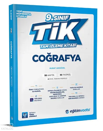 EĞİTİM VADİSİ 9. SINIF TAM IZLEME KITABI COGRAFYA (26-27)