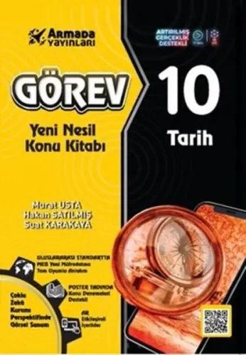 Armada Yayınları 10. Sınıf Tarih Görev Konu Kitabı