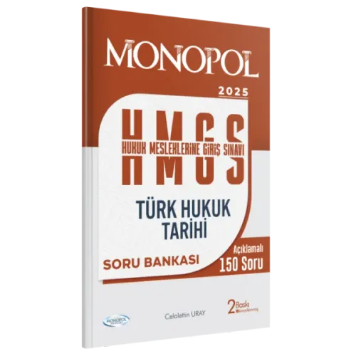 MONOPOL HMGS Türk Hukuk Tarihi Soru Bankası