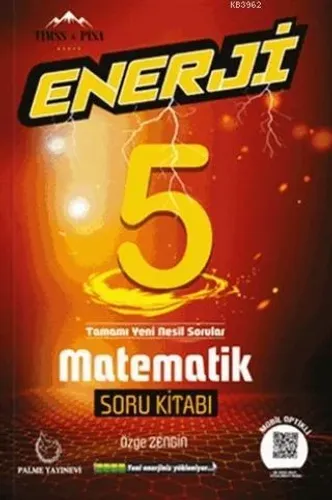 Palme Yayınları 5. Sınıf Matematik Enerji Soru Kitabı Palme