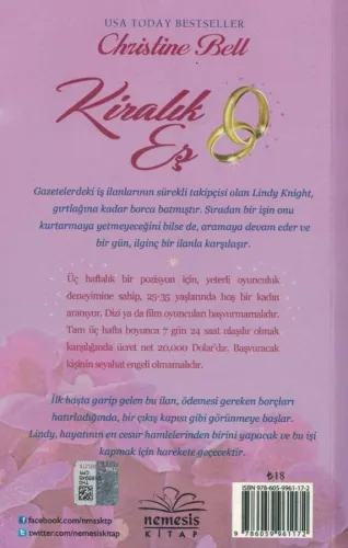 Kiralık Eş Christine Bell Nemesis Kitap %44 indirimli