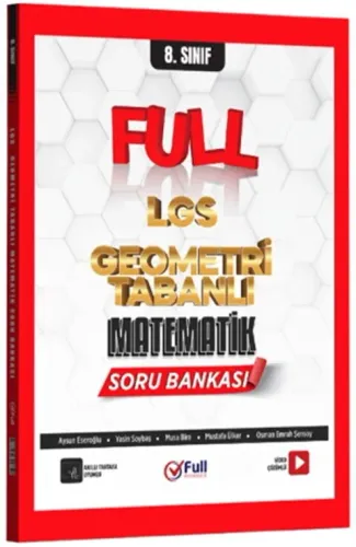 Full Matematik 8. Sınıf Geometri Tabanlı Matematik Soru Bankası