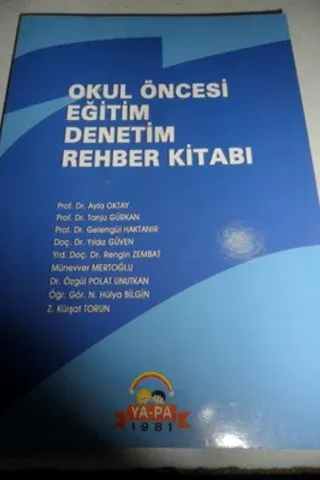 Okul Öncesi Eğitim Denetim Rehber Kitabı