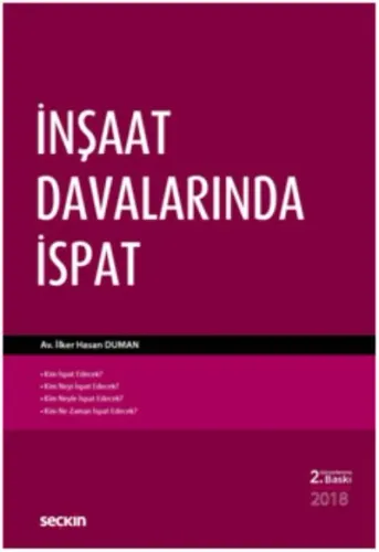 İnşaat Davalarında İspat