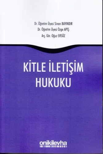Kitle İletişim Hukuku