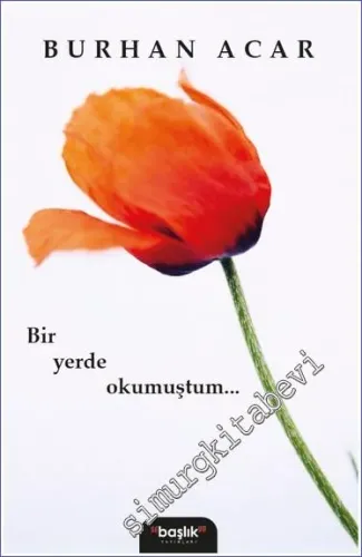Bir Yerde Okumuştum... -         2023