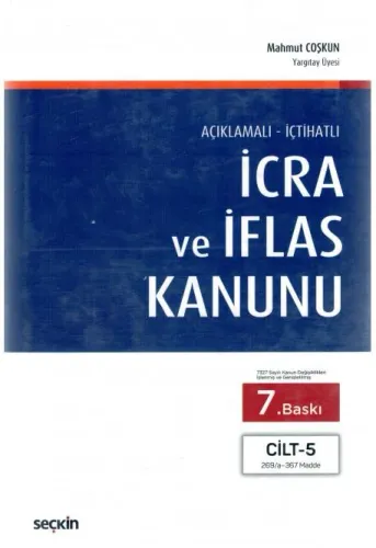 İcra ve İflas Kanunu (5 Cilt)